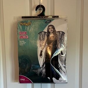 Spirit Halloween Kids Dark Angel Costume Size L
